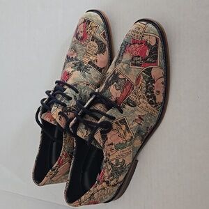Steve Madden Comic Strip Oxford shoes